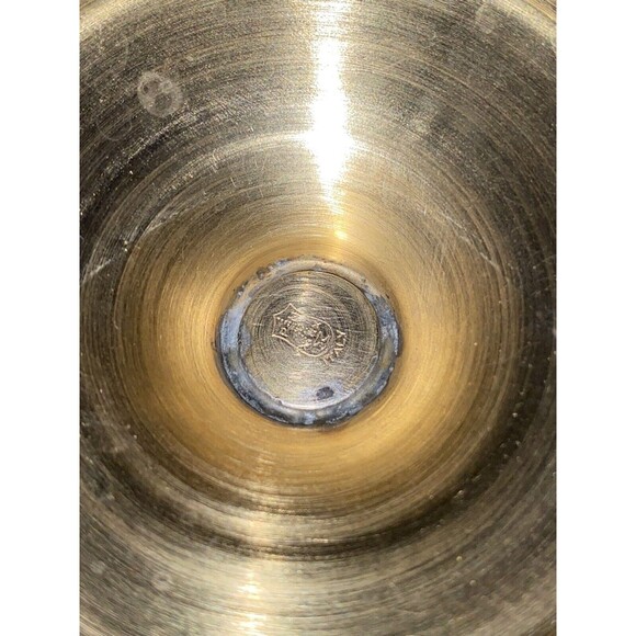 William Adams W.A. Gold Wine Cups Goblets Made In Italy Set Of 2 - Picture 7 of 12